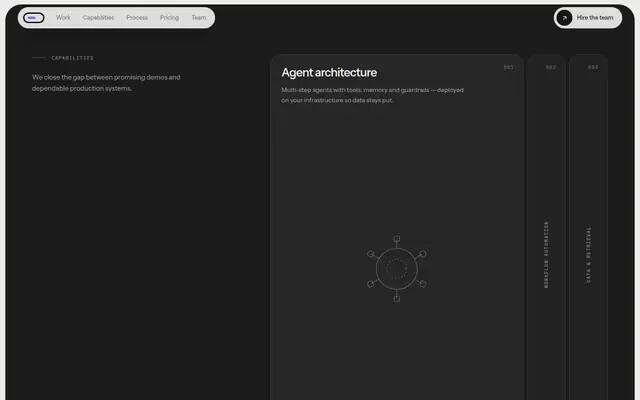 Forma capabilities screenshot